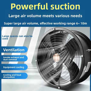 Ventilateur axial à rotor externe avec roulement à billes pour système <span class=keywords><strong>de</strong></span> refroidissement industriel, unité <span class=keywords><strong>de</strong></span> <span class=keywords><strong>condensation</strong></span>, système HVAC - Product Image 2