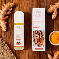 Kit de Soins Visage Éclat au Curcuma Fermenté : Nettoyant, Tonique, Sérum, Huile, Crème et Masque Purifiant Antioxydant