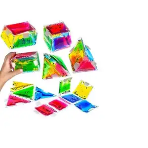 신상품 베스트 셀러 감각 어린이 교육 게임 스트레스 해소를위한 3D 접이식 모양 장난감