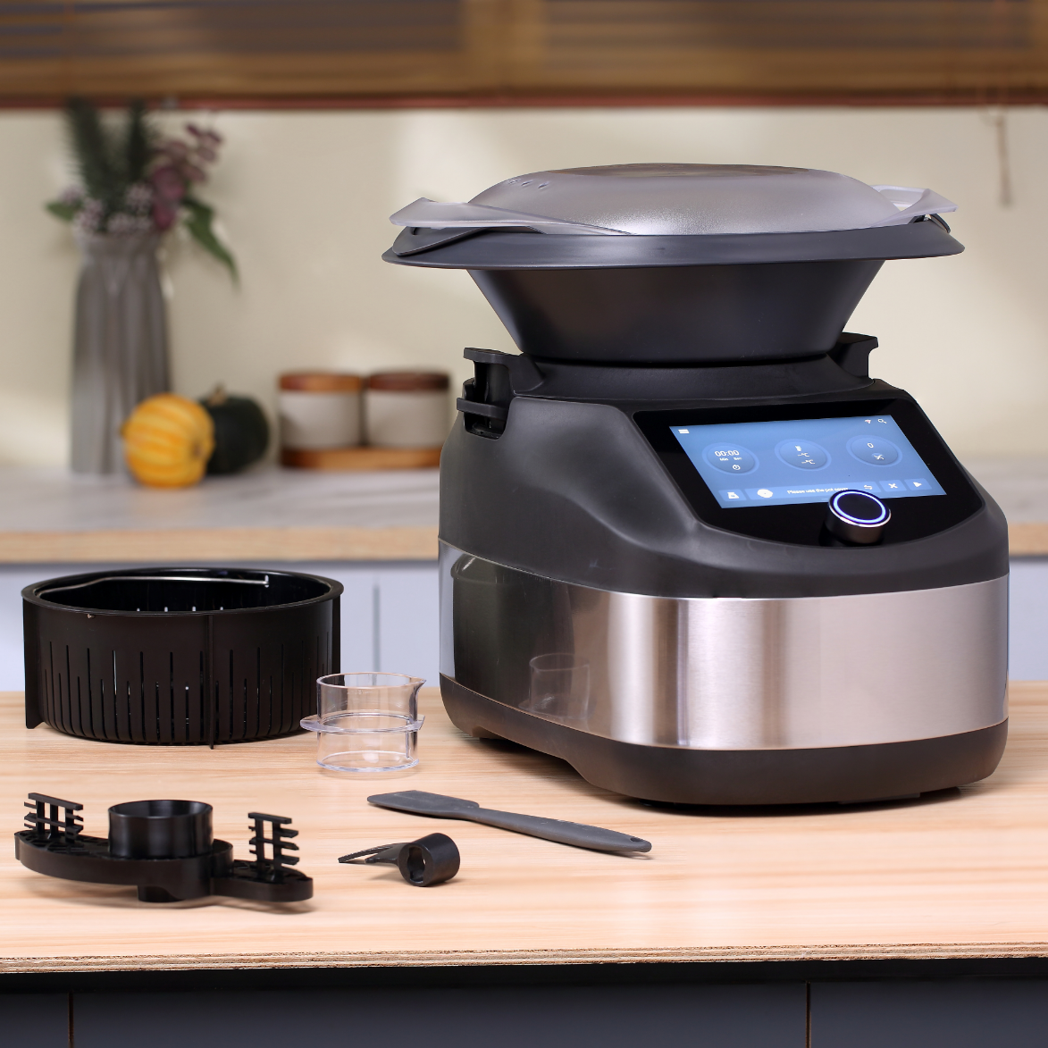 Multi-function Thermomixer Electric Smart Kitchen All in One Cooking Robot Food Processor
