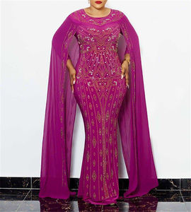 Vestidos de novia africanos de talla grande, vestido largo musulmán <span class=keywords><strong>elegante</strong></span>, vestido de noche, Vestido largo de graduación, <span class=keywords><strong>ropa</strong></span> de lujo <span class=keywords><strong>para</strong></span> <span class=keywords><strong>mujer</strong></span> - Product Image 2