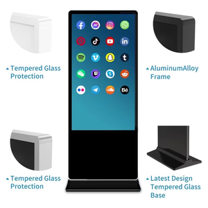 49-дюймовый напольный сенсорный LCD-дисплей для цифровых вывесок оптом от производителя, рекламный киоск - Product Image 5