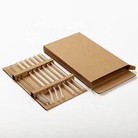 Lot de 6 pailles en verre réutilisables en borosilicate – Écologiques pour whisky et cocktails