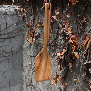 Wooden Spatula Set 6 Pieces Hand Wash Only Utensils Kitchen Cooking Tools - Product Image 3