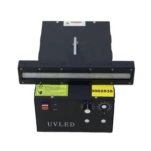 UV Led Curing System Water Cooling Method For High Power 1100w 395NM Whole Set with Electric Box And Cable Line
