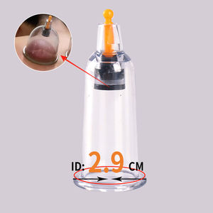 由B04 4.4厘米Hijama拔罐疗法按摩一次性塑料杯9尺寸大杯安全真空吸力文托萨 - Product Image 5