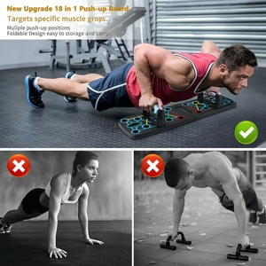 Tabla de Flexiones Plegable Multifuncional Portátil y Económica para Ejercicios en Casa, para Hombres y Mujeres - Product Image 6