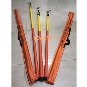 FRP Insulated Adjustable Fiberglass Telescopic Hot Sticks - Product Image 4