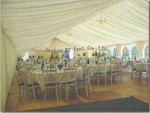 Tente de mariage imperméable de luxe de 10m x 15m avec la bâche de chapiteau de dôme de structure en aluminium pour des parties et des événements d'intérieur/extérieurs - Product Image 5