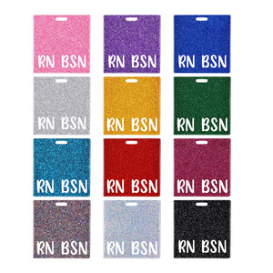 Badge per infermiere personalizzato con Badge orizzontale o verticale regalo per Badge per operatore sanitario - Product Image 4