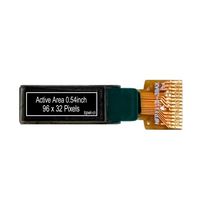 Pantalla OLED pequeña de 0.54'' (0.54 pulgadas), color blanco, tipo de soldadura de 14 pines, interfaz I2C, CH1115