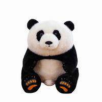Vente en gros mignon panda doux au toucher exquis image réaliste peluche super douce avec remplissage en coton PP pour les célébrations d'anniversaire