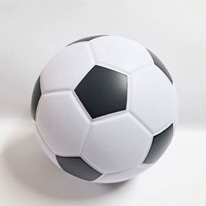 Ballon de football en mousse PU de haute qualité, 20 cm, souple, compressible, grande taille 8'', jouet anti-stress pour le sport - Product Image 2