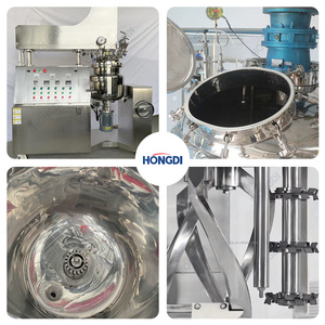 Tanque de Emulsificación al Vacío, Mezclador Homogeneizador de Alto Cizallamiento con Camisa de Calentamiento, 300L, Motor AC, para Producción de Alimentos y Cosméticos - Product Image 5
