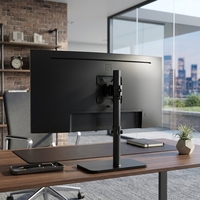 Nouveau support de moniteur de bureau en métal ergonomique HILLPORT, robuste, réglable en hauteur pour écrans de 14 à 43 pouces, capacité de 15 kg