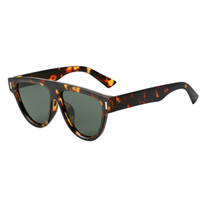 Lunettes de soleil unisexes en plastique à monture intégrale, en stock, protection UV400 à 100 %, utilisation en extérieur, logo personnalisé, couleur au choix - Product Image 4