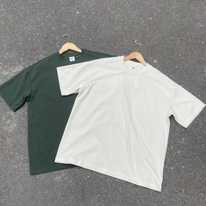 T-shirt da <span class=keywords><strong>uomo</strong></span> oversize di alta qualità in cotone slub morbido, alla moda, streetwear, casual, ampio, estivo e fresco - Produttori di <span class=keywords><strong>abbigliamento</strong></span> - Product Image 3