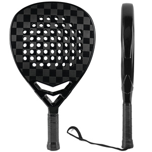 Pala de Pádel de carbono de 18 quilates lista para enviar, pala de Pádel Premium con diamante profesional avanzado con material de red de poliéster - Product Image 3