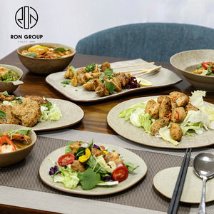 Service de vaisselle <span class=keywords><strong>en</strong></span> céramique, <span class=keywords><strong>en</strong></span> argile et poterie, pour restaurant, hôtel, prix abordable - Product Image 2