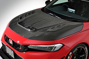 Capot en fibre de carbone de style VR pour <span class=keywords><strong>Honda</strong></span> <span class=keywords><strong>Civic</strong></span> Type R FL5 - Product Image 5