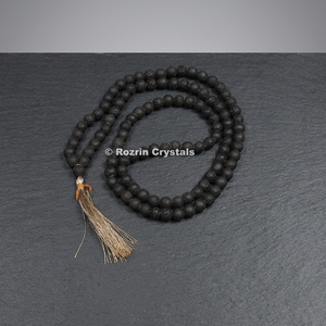 Japamala Budista de Piedra Lawa Grabada con Piedras Preciosas, Superventas - Product Image 3
