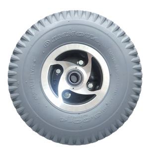 Neumático <span class=keywords><strong>de</strong></span> <span class=keywords><strong>Goma</strong></span> <span class=keywords><strong>de</strong></span> Alta Calidad 3.00-4 con Llanta <span class=keywords><strong>de</strong></span> Aleación <span class=keywords><strong>de</strong></span> Aluminio y Rodamiento <span class=keywords><strong>de</strong></span> Bolas <span class=keywords><strong>para</strong></span> <span class=keywords><strong>Silla</strong></span> <span class=keywords><strong>de</strong></span> <span class=keywords><strong>Ruedas</strong></span> Eléctrica - Product Image 4