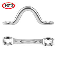 FOYO 304 Acier inoxydable, attaches à œil, boucles de fixation, quincaillerie marine pour accessoires de rigging de pont de yacht, bateau, kayak