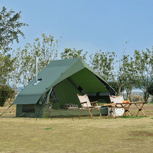 <span class=keywords><strong>Tente</strong></span> de camping gonflable quatre saisons, simple couche, imperméable, en tissu Oxford épaissi, petite <span class=keywords><strong>tente</strong></span> à toit en pente, entièrement automatique - Product Image 2