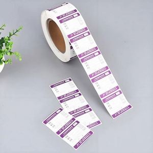 Custom Care Vial Label <b>Sticker</b> Roll Bottle <b>Sticker</b> Paper Packaging Labels for Business - Product Image 2