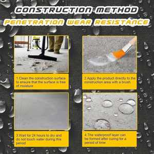 ADW High Elastic Durable Eco-Friendly <b>UV</b> Resistant Pure Propyl Acrylic Emulsion Transparent Adhesive Waterproof <b>Paint</b> Roof Wall - Product Image 5