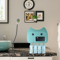 Machine à mousse de bain multifonction intelligente, électrique, étanche, en polyester, plastique et caoutchouc, pour chat et chien, avec fonction de moussage de gel douche et dilution pour salle de bain