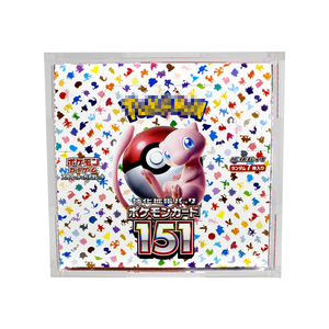 JERY Vente en gros de boîtes de boosters Poke Mon 151, étui protecteur en acrylique avec couvercle magnétique, cartes TCG Poke Mon 151, présentoir de cartes Pmma/Perspex - Product Image 6
