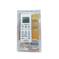Control Remoto Universal de Plástico para Aire Acondicionado, Compatible con Todos los Modelos, Temporizador, Ajuste de Frío/Calor, Duradero para el Hogar