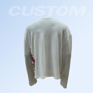 Мужская Винтажная футболка с длинным рукавом, 340 - Product Image 2