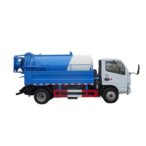 Dongfeng 4*2 5000 litros camiones de succión de aguas residuales al vacío a la venta en octubre - Product Image 6