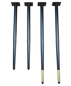 Đồ Nội Thất Kim Loại Bàn Chân Hình Nón Màu Đen Sofa Tủ Quần Áo Nội Thất Chân Cà Phê Bar Ghế Chân Chân - Product Image 5