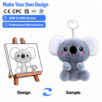 Boneka Wombat Lembut Berkualitas Tinggi CE CPC Promosi Custom, Buat Sendiri, Grosir
