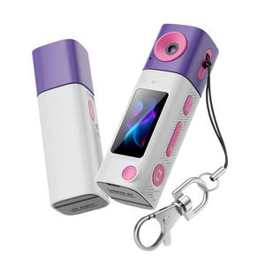 Mini appareil photo numérique portable avec porte-clés, écran de 0,96 pouces pour la lecture préliminaire, prise en charge de la lecture de cartes TF, petit appareil photo portable - Product Image 2