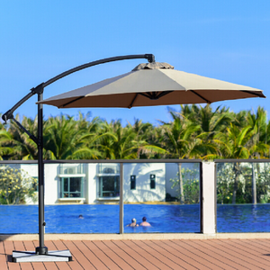 Sombrilla compensada 2023 <span class=keywords><strong>nueva</strong></span> <span class=keywords><strong>playa</strong></span> al aire libre, sombrilla de jardín en voladizo romano, sombrilla grande de plátano para patio, sombrilla colgante para jardín - Product Image 5