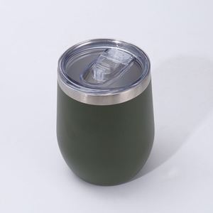 12oz Egg <b>Cup</b> Swig304 Stainless Steel <b>Thermos</b> U-shaped Red Wine Vacuum Eggshell <b>Cup</b> Custom Wholesale Portable - Product Image 2