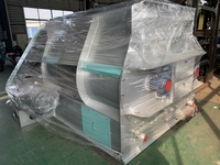 Machine de broyage et de mélange haute productivité pour sciure de bois et coques de riz en acier inoxydable, 90 kW, 380 V, capacité de 2800 kg