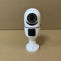 Caméra Intelligente V380 PRO E27 avec Double Caméra, Détection Panoramique, Wi-Fi 2.4G - Offre Spéciale