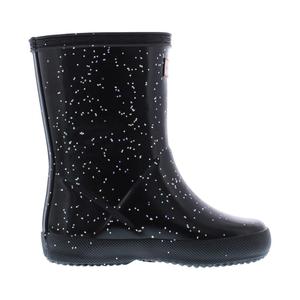 Hunter First Giant Glitter Boot Zapatos para Bebés/Niños Pequeños Talla 10, Color: Negro - Product Image 2