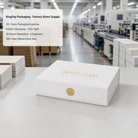 Boîte cadeau texturée or blanc, impression personnalisée, style livre, fermeture magnétique, pliable, rigide, vente en gros, directement de l'usine, emballage plat