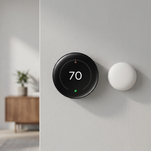 Termostato Inteligente Google Nest (4.ª Generación) + Sensor de Temperatura Nest (2.ª Generación) - Obsidiana - Product Image 2