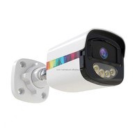 Cámaras IP 4K Sony Profesionales con Micrófono PoE, Luz Cálida, Visión Nocturna, Video a Color y Audio