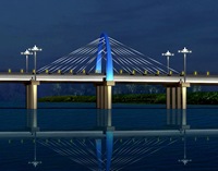 Puente de Acero Prefabricado, Estructura de Acero para Puente Peatonal, Puente de Arco de Tubería de Acero
