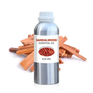 Aceite de aromaterapia Extracto de planta esencial de sándalo para perfume difusor de aromaterapia
