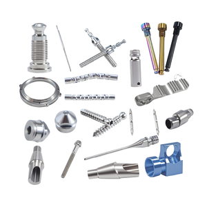 Dụng cụ chính xác CNC phay các bộ phận TITAN Y Tế cấp hợp kim CNC gia công dịch vụ cho phẫu thuật cấy ghép - Product Image 2