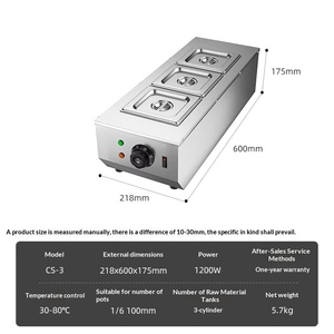 Nouvelle Machine Électrique Commerciale à Fonder le Chocolat et le <span class=keywords><strong>Fromage</strong></span>, Fontaine à Double Cuve Chaude, Cylindre de Trempage, 2 Compartiments - Product Image 4